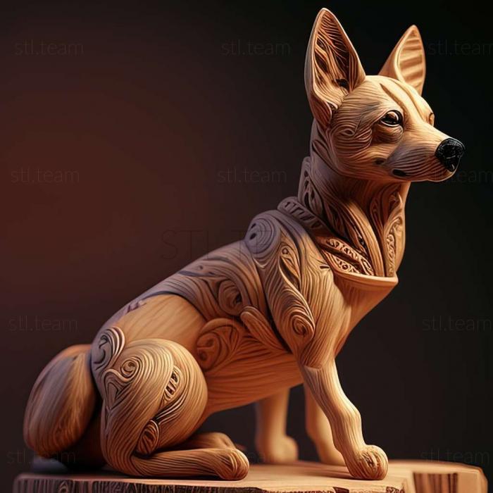3D модель Каракачанська собака (STL)